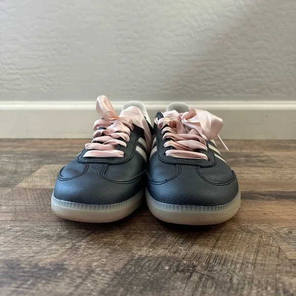 adidas Samba Black and White Sneakers - Picture 5 of 13